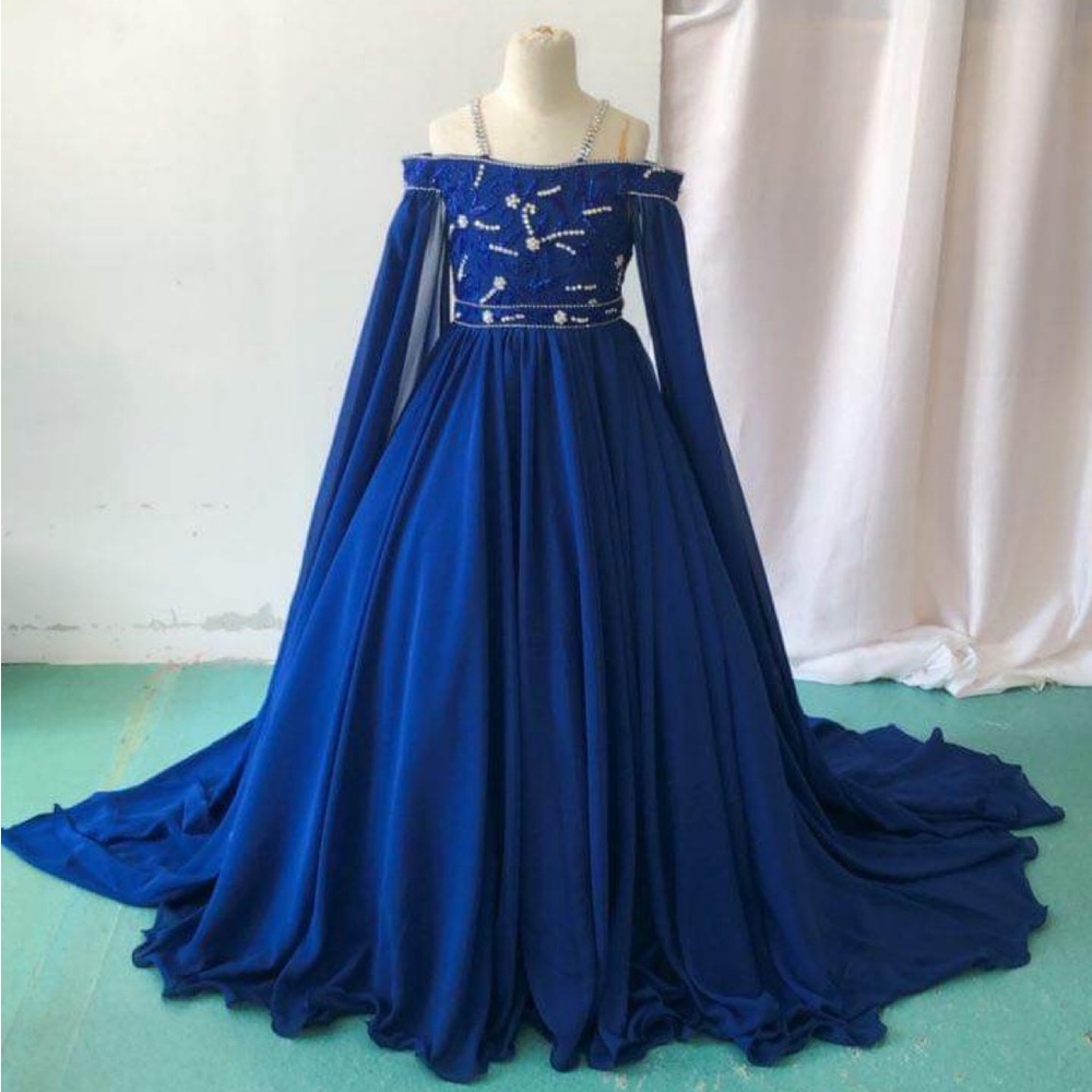 Custom girls pageant dress size 8-10